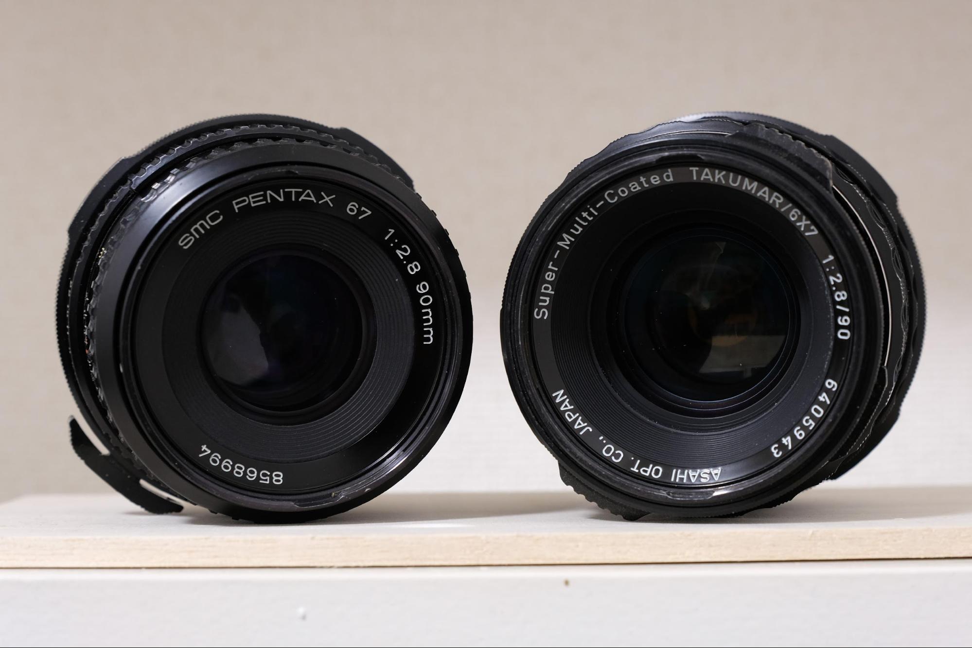 カメラ レンズ(単焦点) 新旧撮り比べ対決！] 67用90mmF2.8比較レビュー記事 | オールドカメラ 